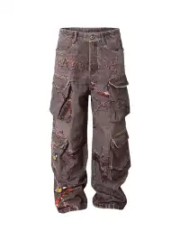 YADcrew | Autumn Forest Branches Jeans