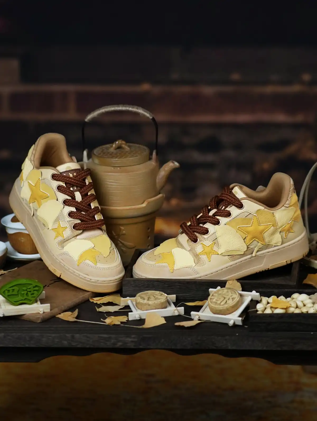 KAALIXTO丨Star Sneakers-Kaalixto Ginkgo Leaf Limited Edition