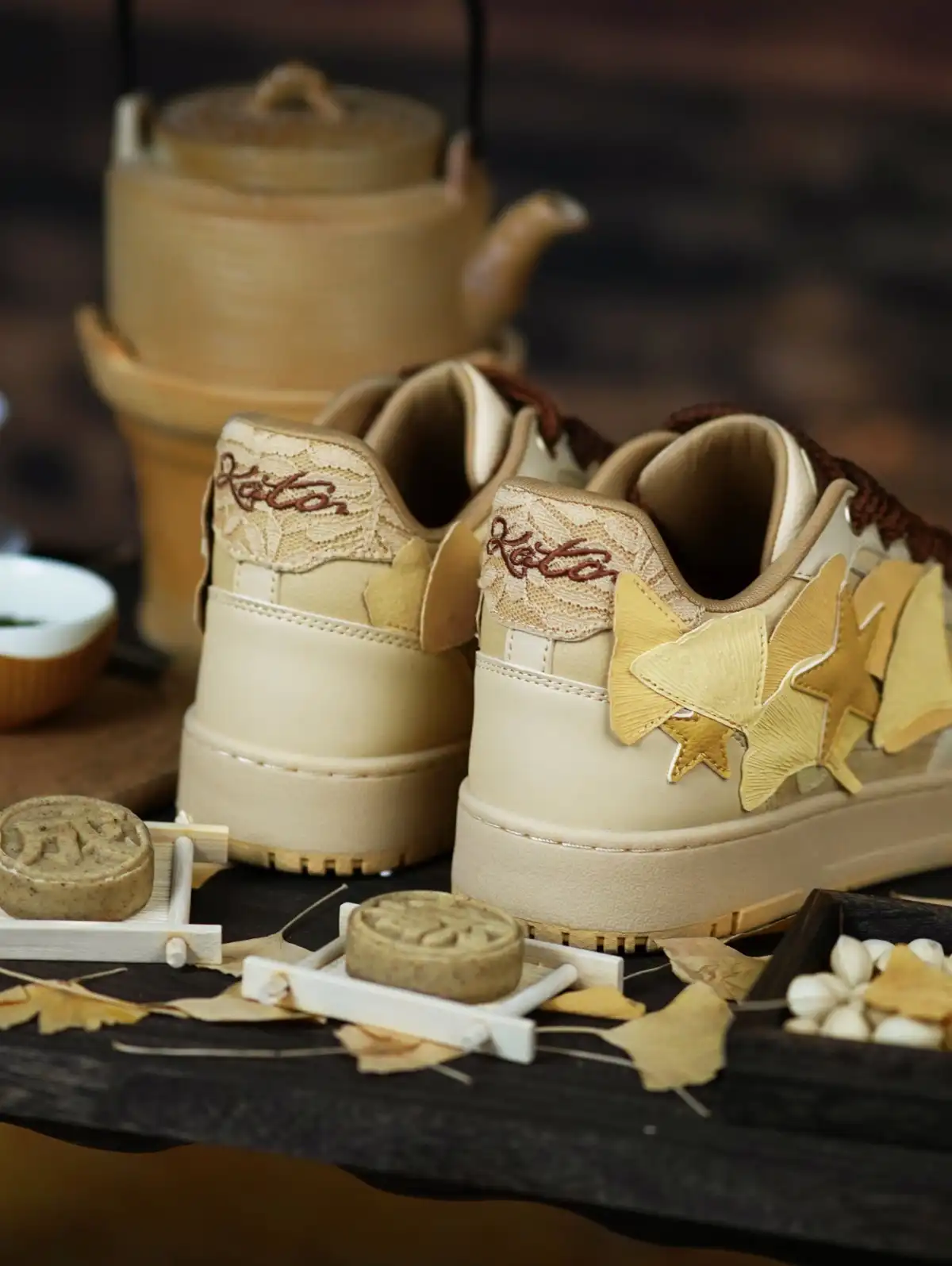 KAALIXTO丨Star Sneakers-Kaalixto Ginkgo Leaf Limited Edition