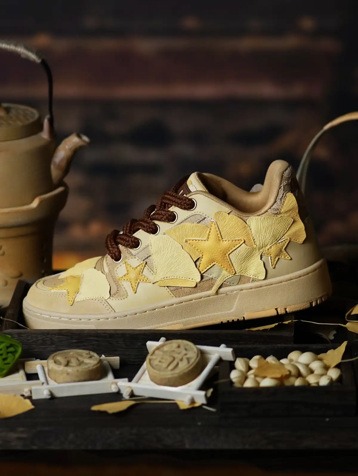 KAALIXTO丨Star Sneakers-Kaalixto Ginkgo Leaf Limited Edition