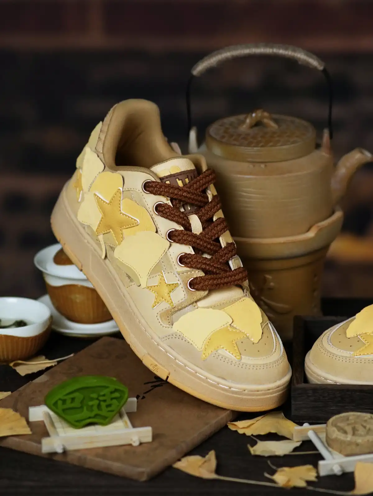 KAALIXTO丨Star Sneakers-Kaalixto Ginkgo Leaf Limited Edition