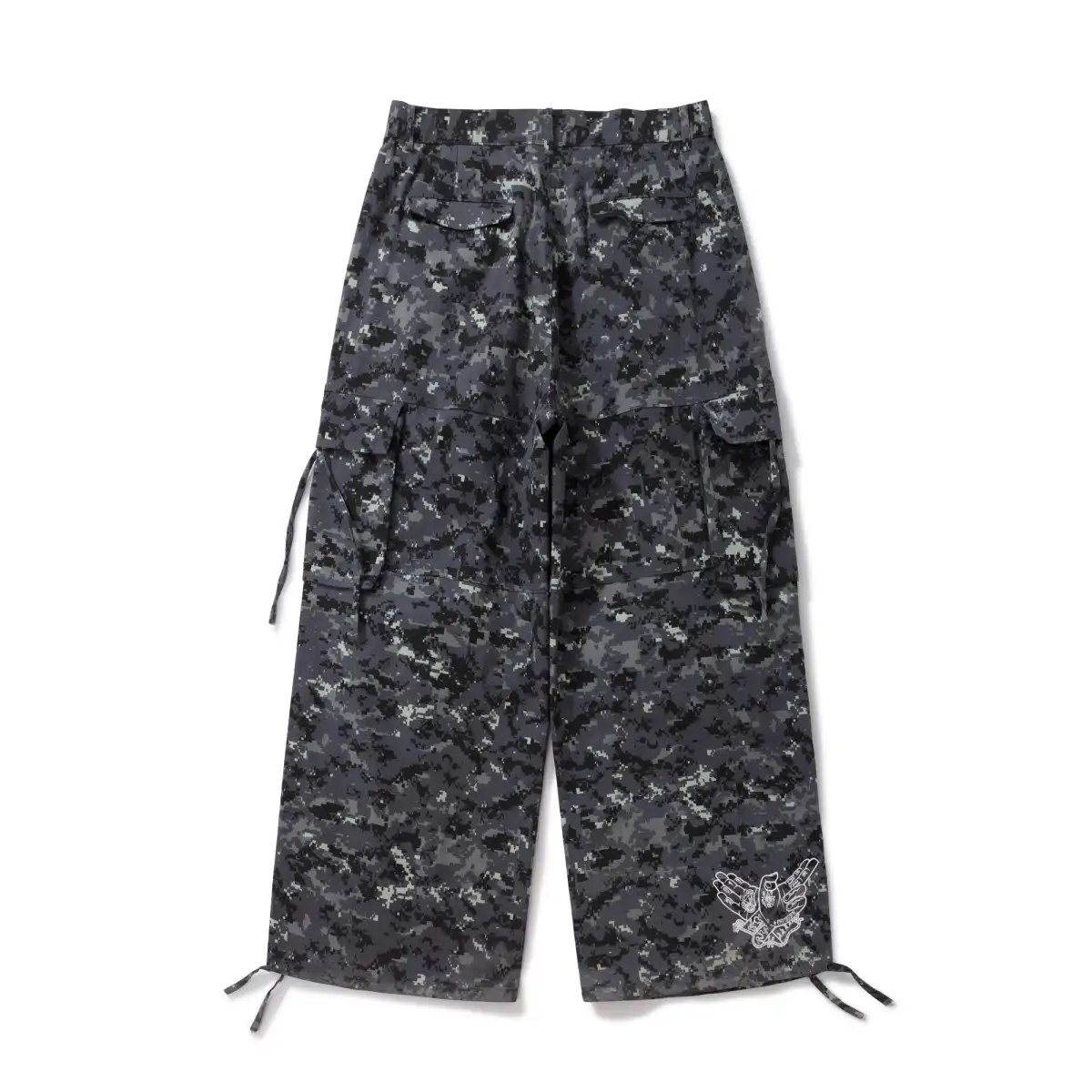 Burnin* "2503" Digital Camouflage Wide-Leg Pants
