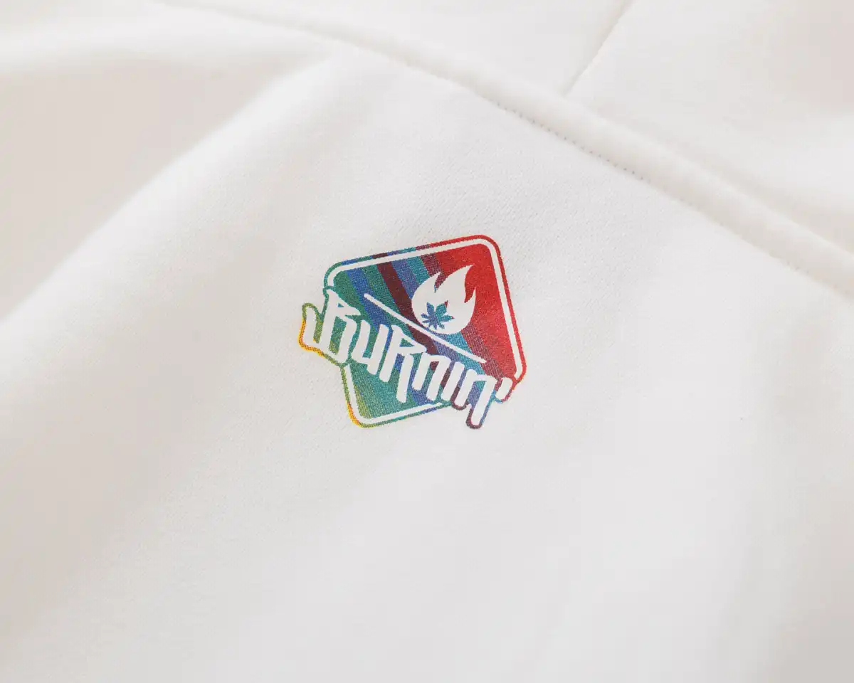 BURNIN* Square LOGO New Style Hoodie