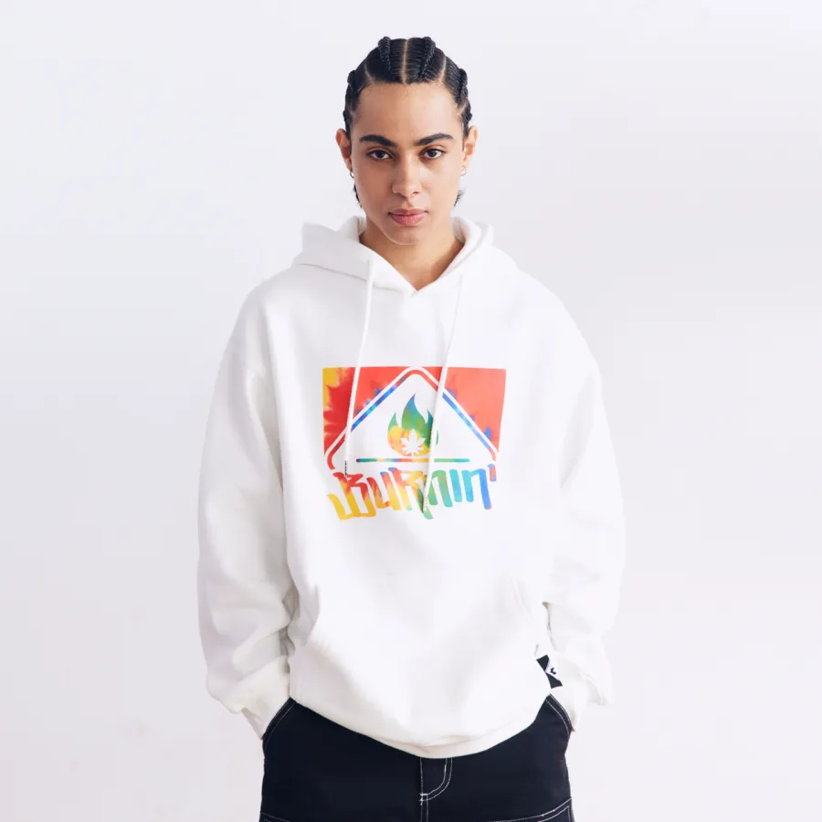BURNIN* Square LOGO New Style Hoodie - 2