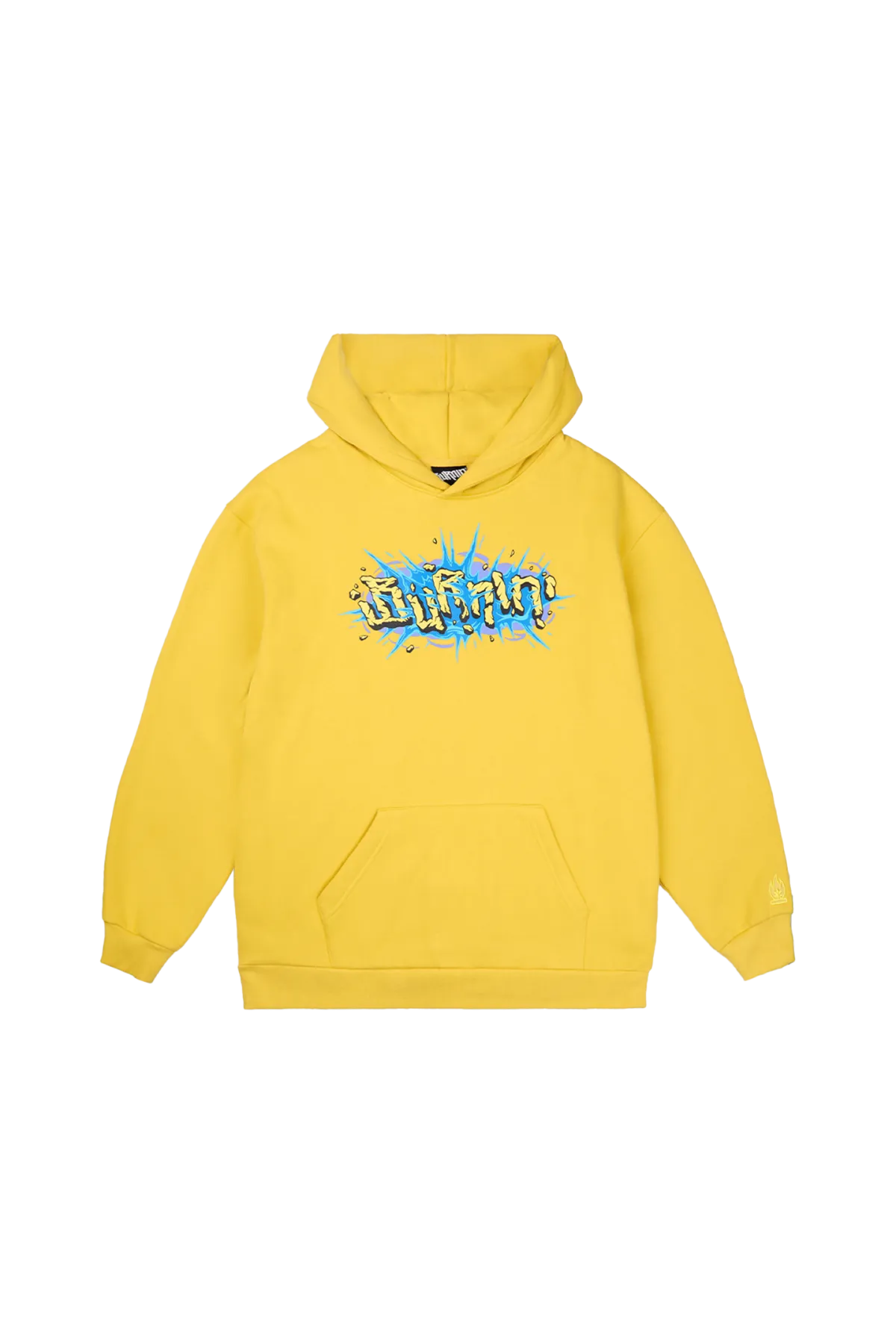 BURNIN*3D Printed Explosive Stone Hoodie
