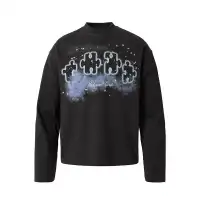 YADcrew丨Stardust Digital Printed Puzzle Long Sleeve T-Shirt