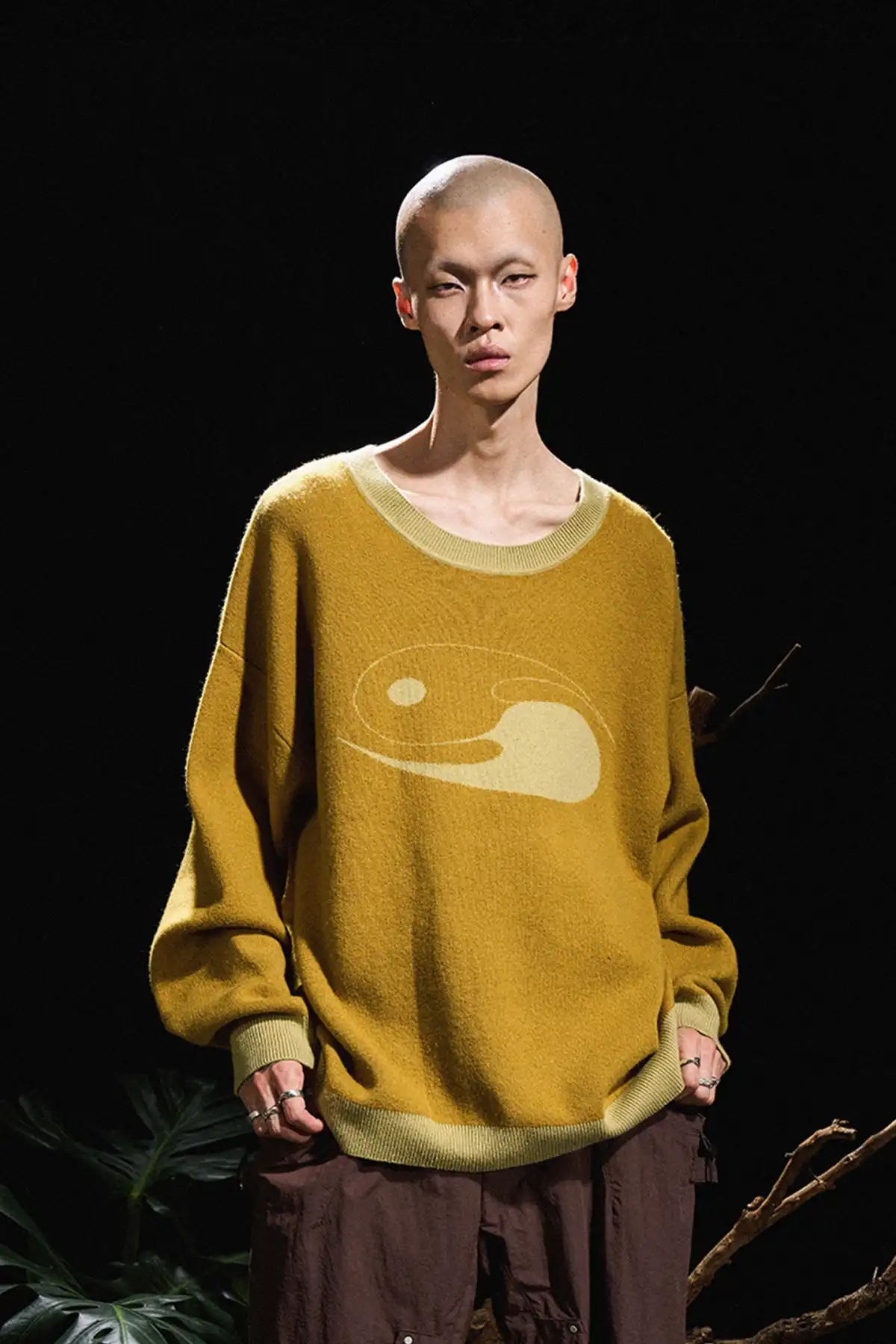 RELABEL丨Transform Tai Chi Oversized Wool Sweater