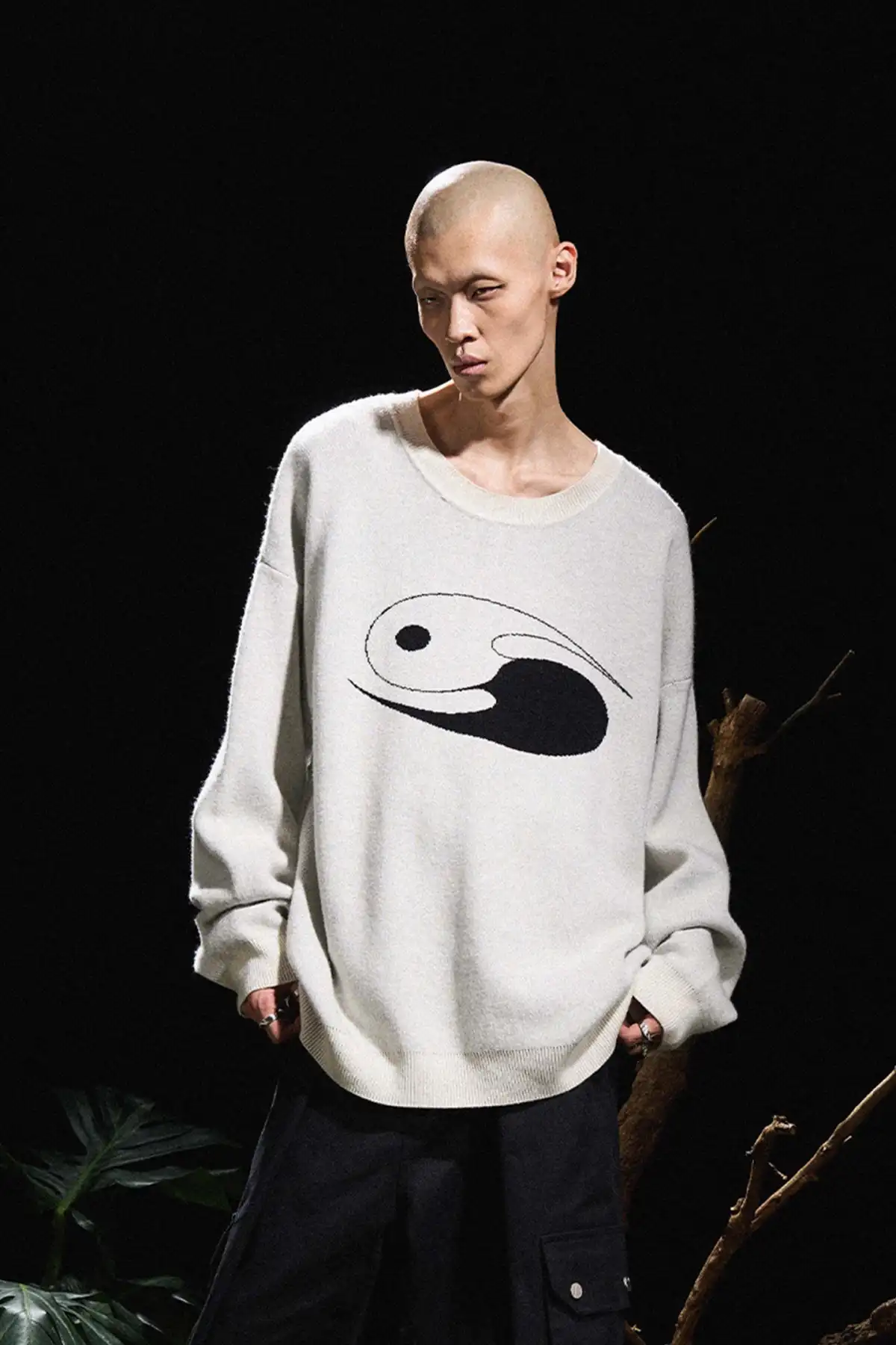 RELABEL丨Transform Tai Chi Oversized Wool Sweater