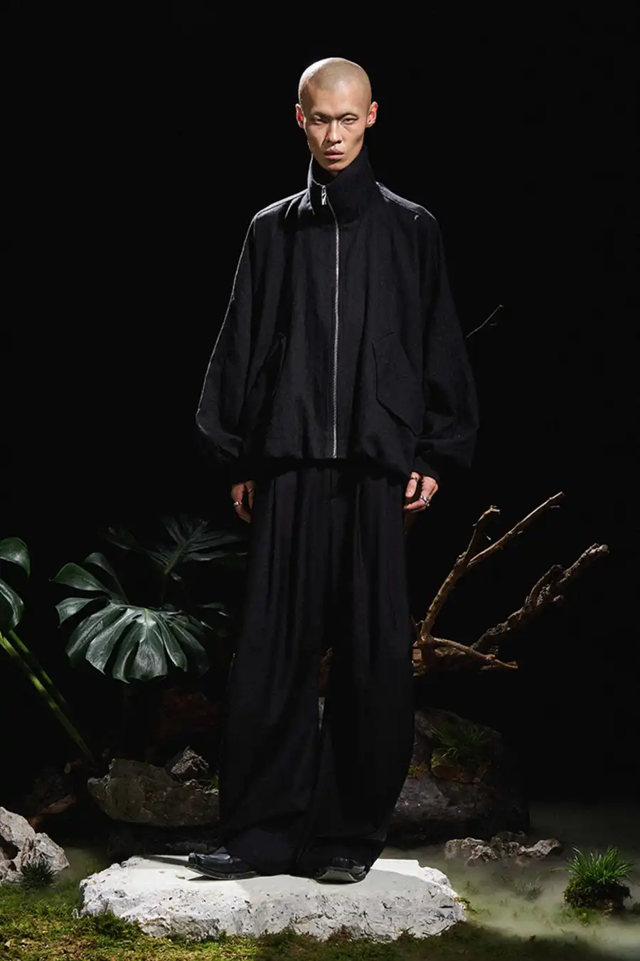 RELABEL丨Pleated Deconstructed Trousers - 4
