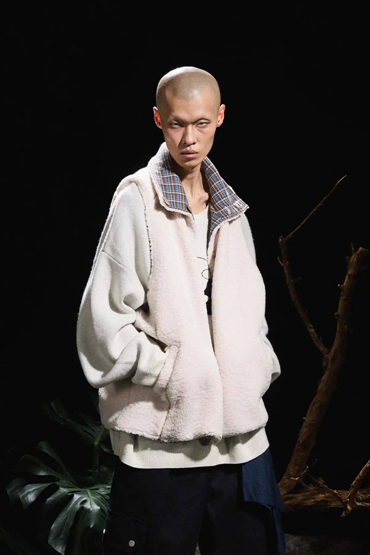 RELABEL丨Double-faced Sherpa Vest