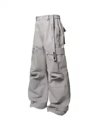 RELABEL丨Big Pocket Cargo Cannon Pants