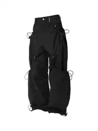 RELABEL丨Drawstring Nylon Pants