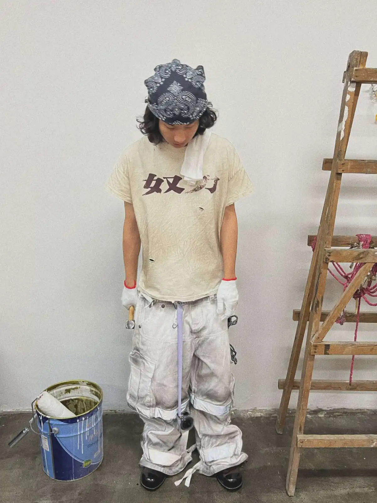 DROP2 LABOURER CARGO PANTS