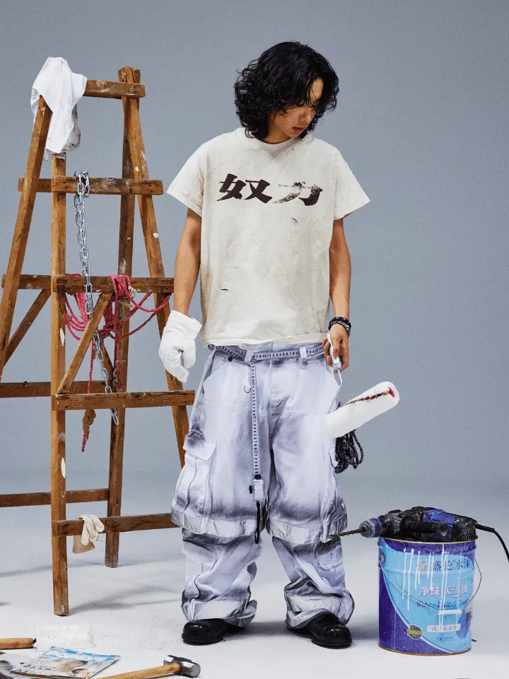 DROP2 LABOURER CARGO PANTS
