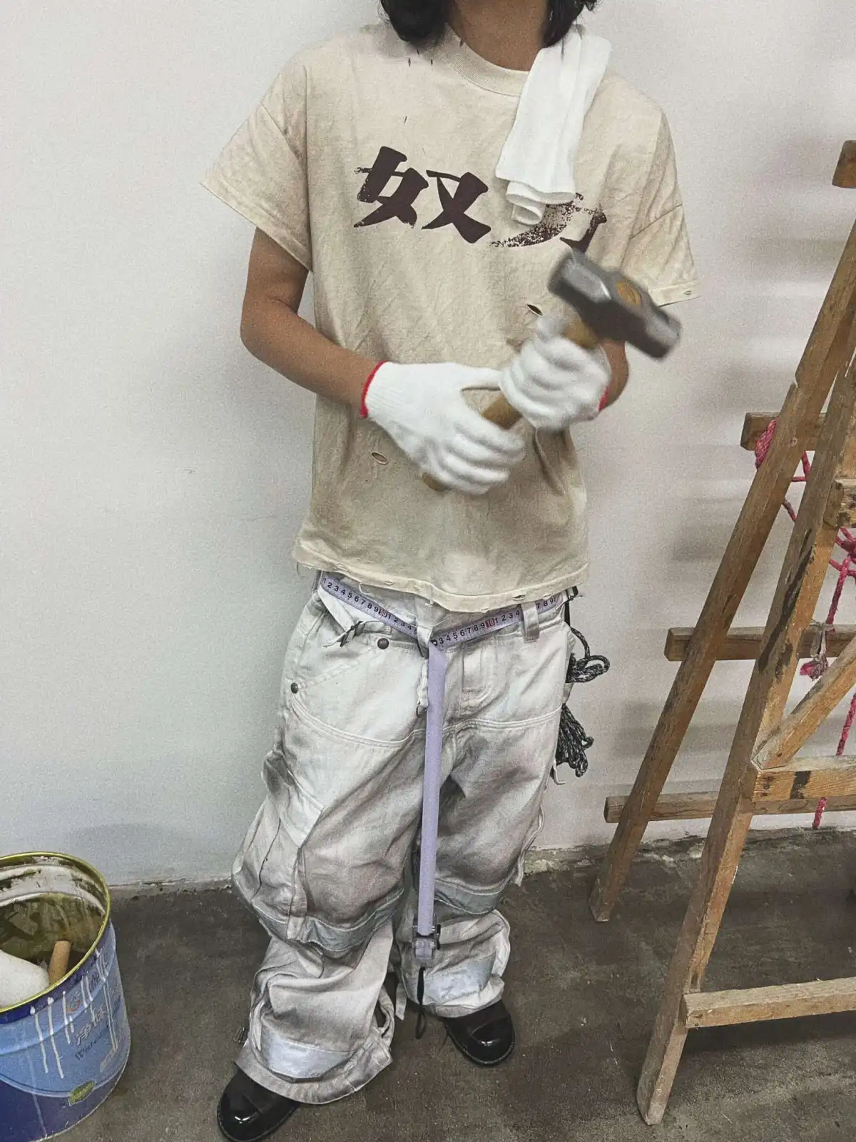 DROP2 LABOURER CARGO PANTS