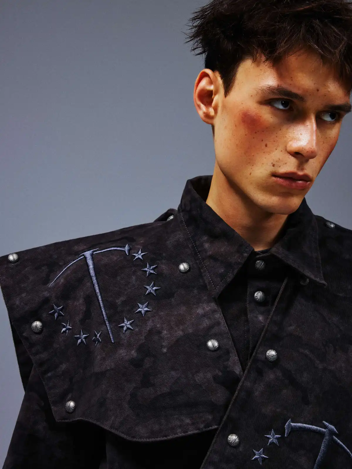 Detachable Camo Work Shirt Jacket