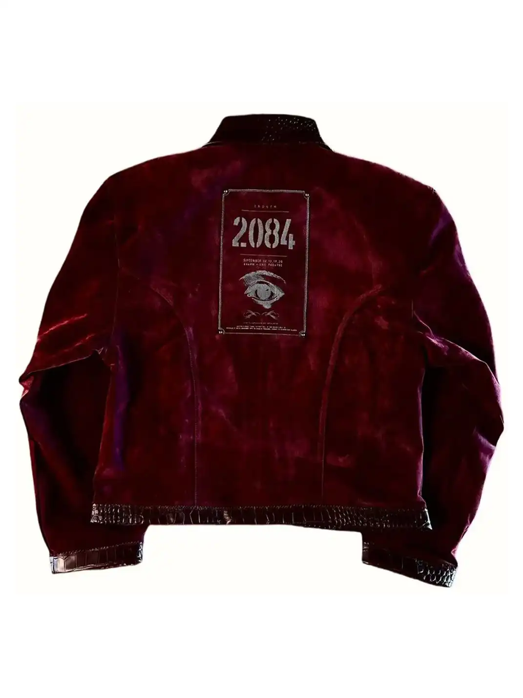 ANONYM | Alligator Velvet Denim Jacket