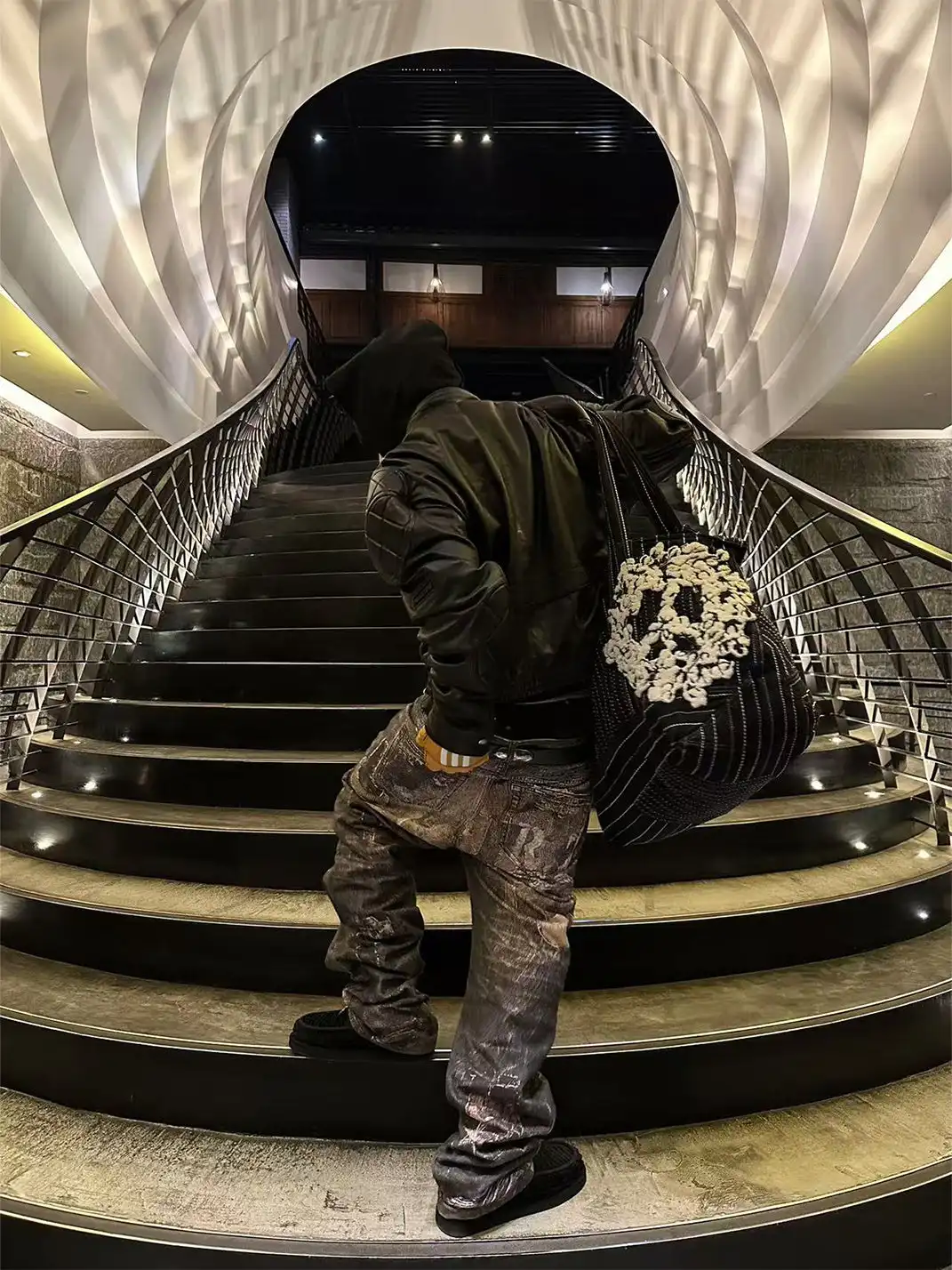 REGEN ZONE | Distressed Vintage Boro Pants