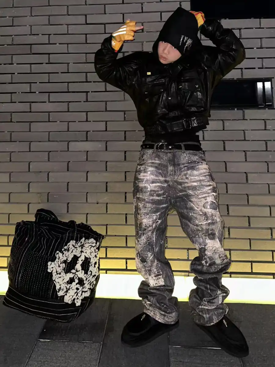 REGEN ZONE | Distressed Vintage Boro Pants - 3