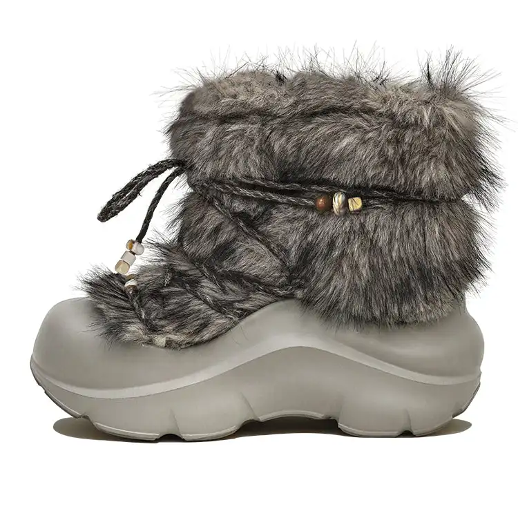 KAALIXTO丨Fur-Lined Snow Boots