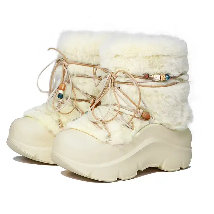 KAALIXTO丨Fur-Lined Snow Boots