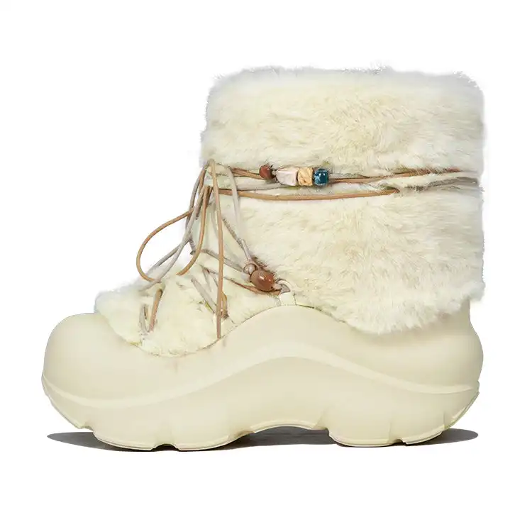 KAALIXTO丨Fur-Lined Snow Boots