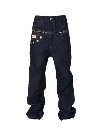 GLACIERBOY丨Raw Straight-leg Jeans