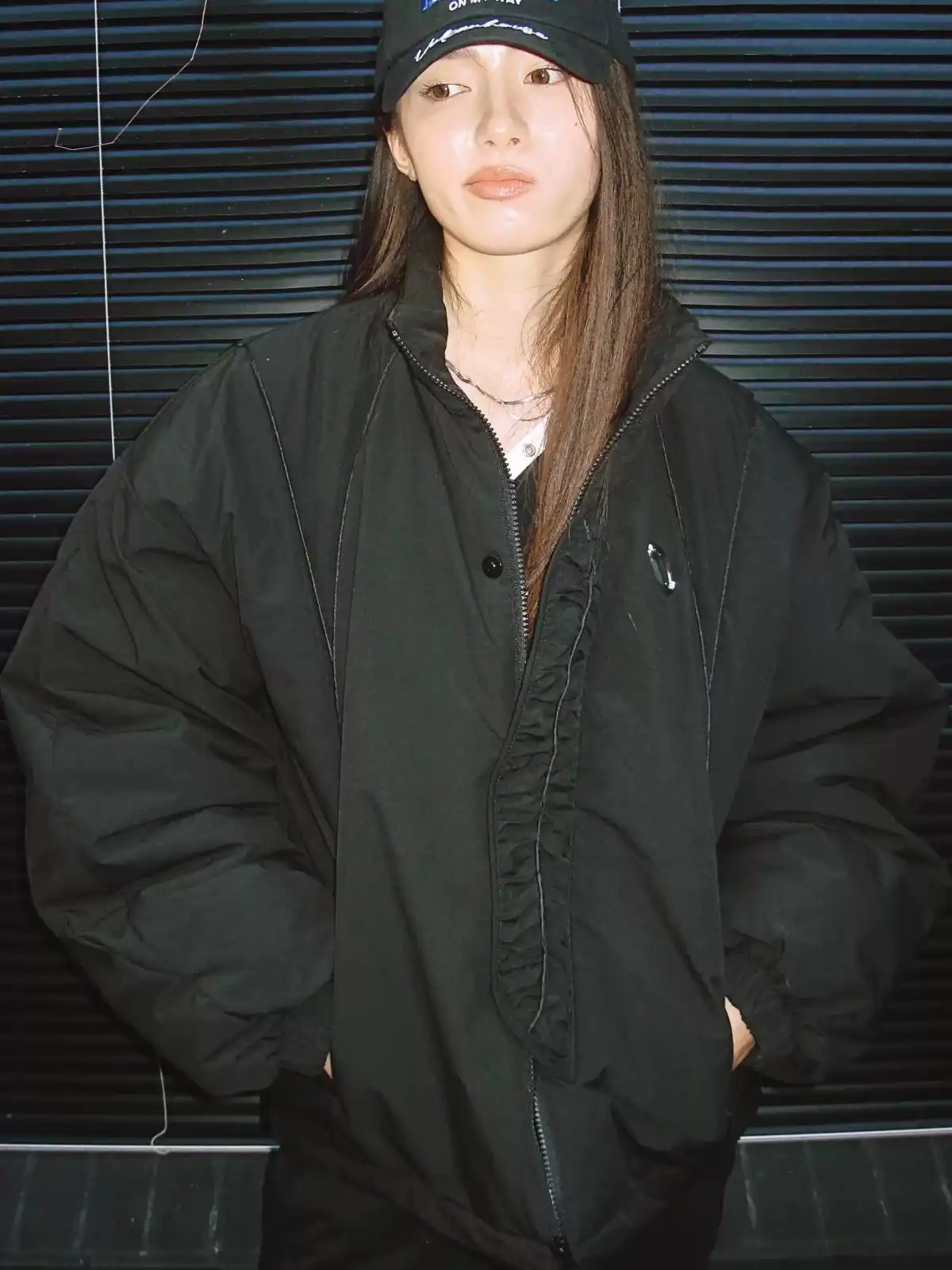 Vulcan | Slogan cotton padded jacket