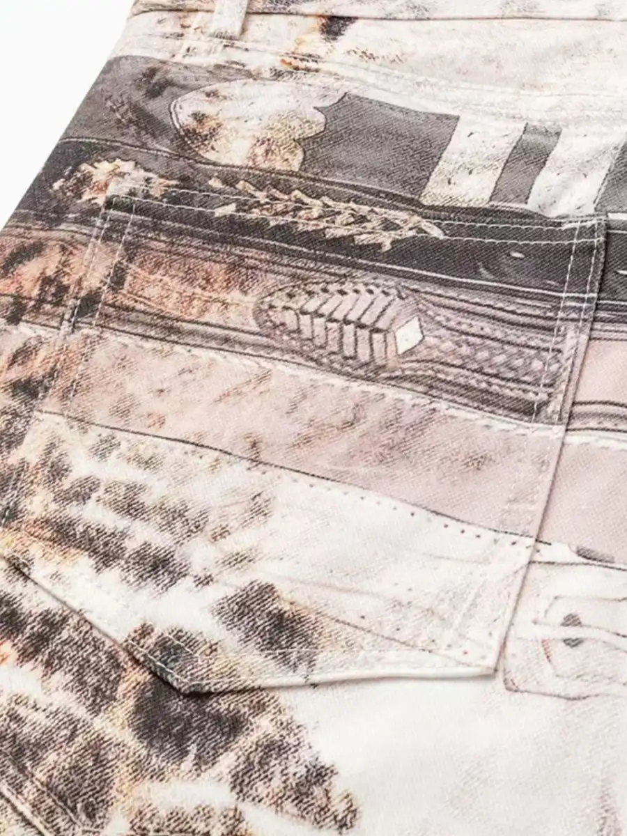 REGEN ZONE丨Leopard Gradient Pants - 4