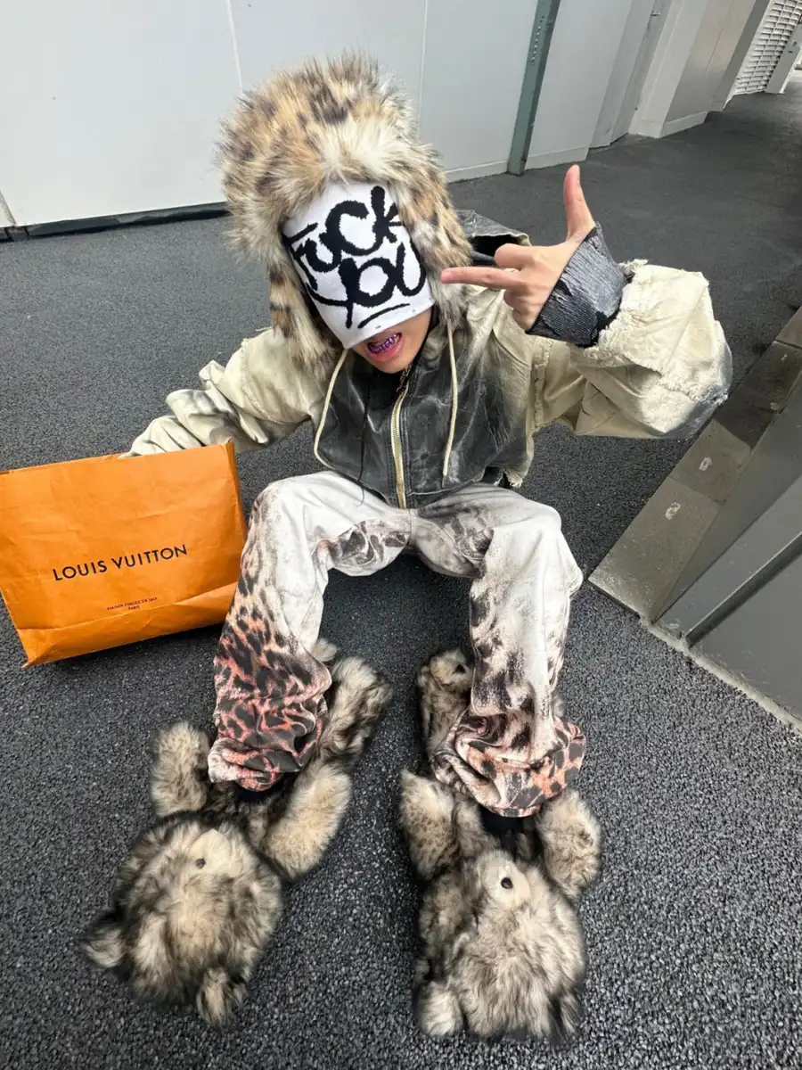 REGEN ZONE丨Leopard Gradient Pants - 3