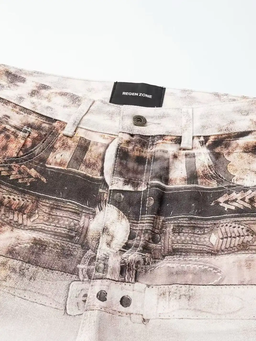 REGEN ZONE丨Leopard Gradient Pants