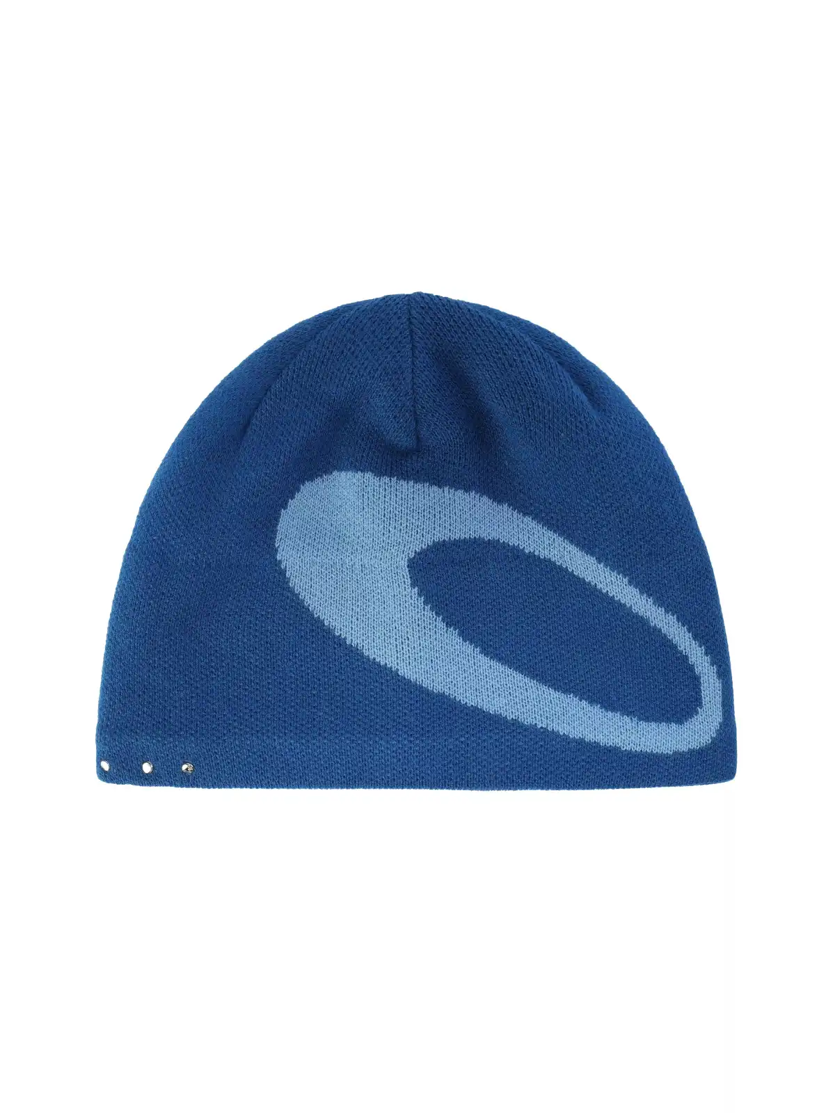 Vulcan | Blue Logo Knit Beanie