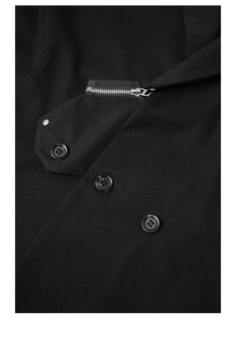RELABEL丨Three-Dimensional Reconstruction (Reshape) Curved Foldable Collar Detachable Oversized Double-Placket Blazer