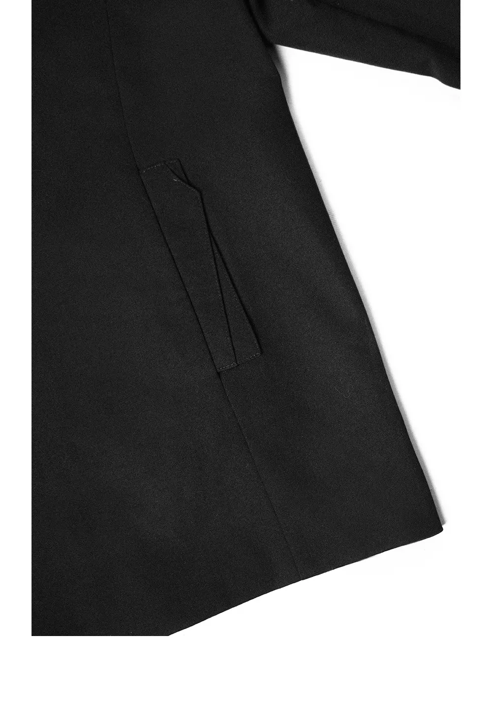 RELABEL丨Three-Dimensional Reconstruction (Reshape) Curved Foldable Collar Detachable Oversized Double-Placket Blazer