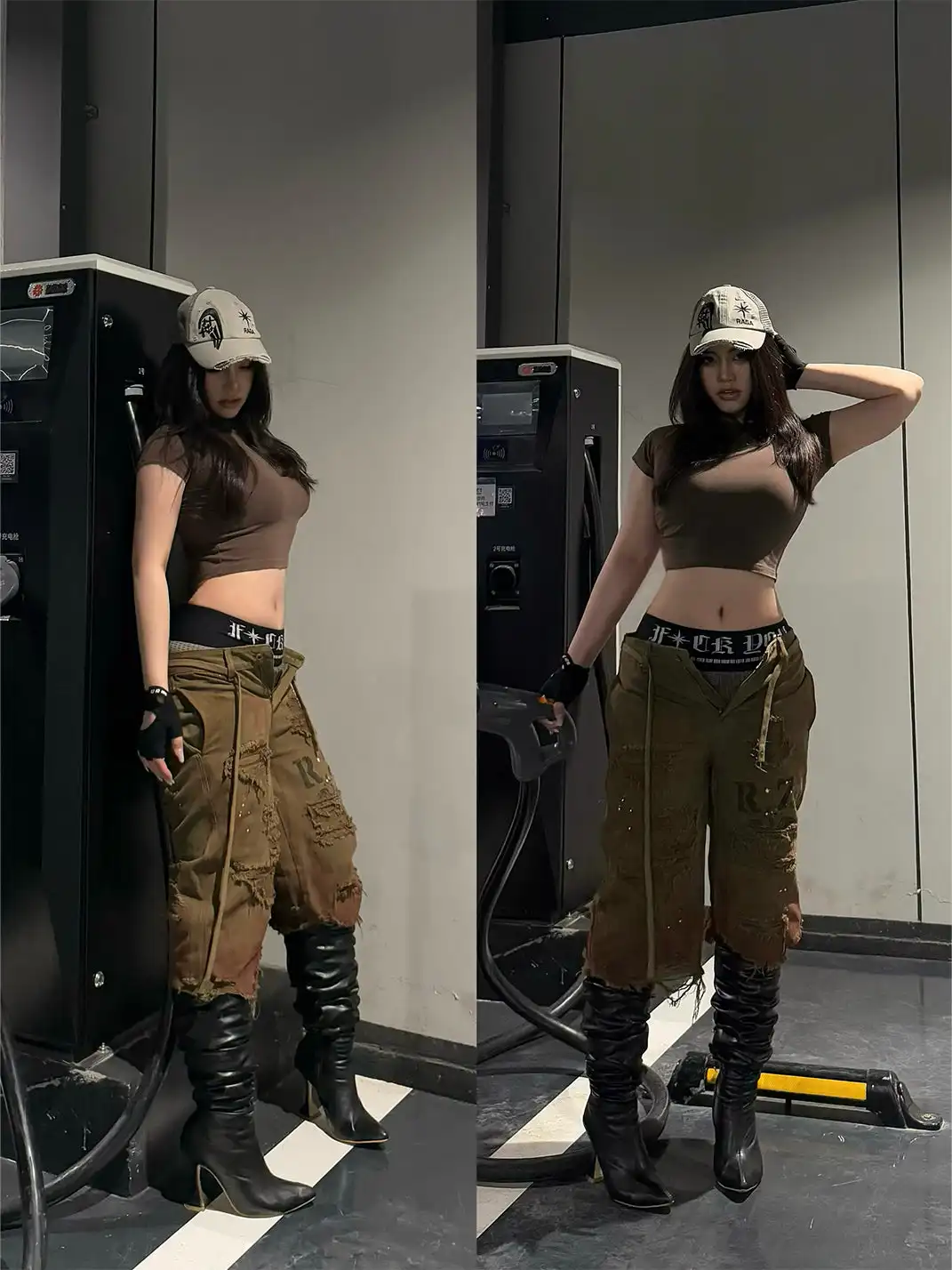 REGEN ZONE | RIOT Tactical Hemostasis Cargo Cropped Pants