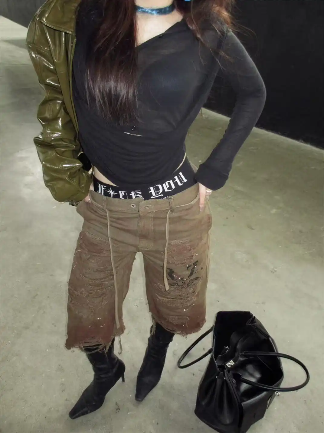 REGEN ZONE | RIOT Tactical Hemostasis Cargo Cropped Pants