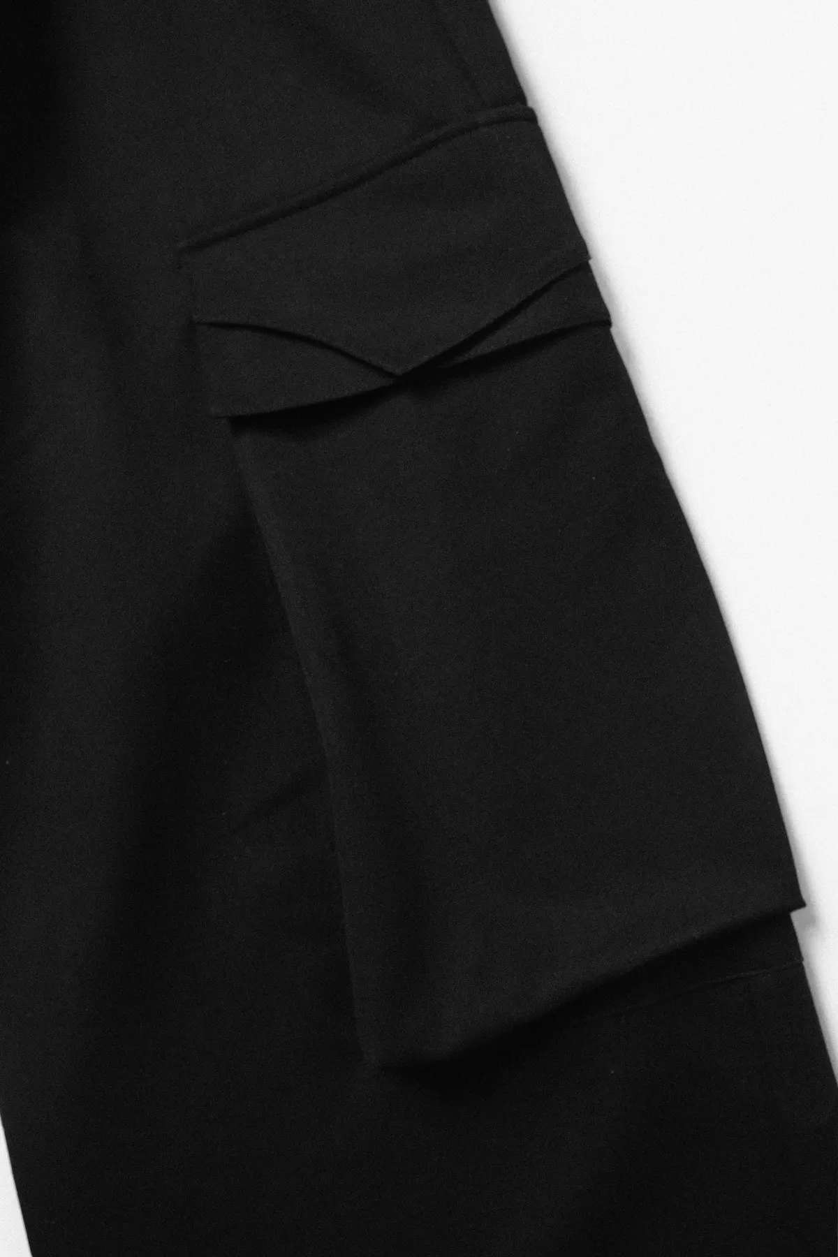 RELABEL丨Low-Rise Multi-Fold Asymmetrical Casual Suit Pants