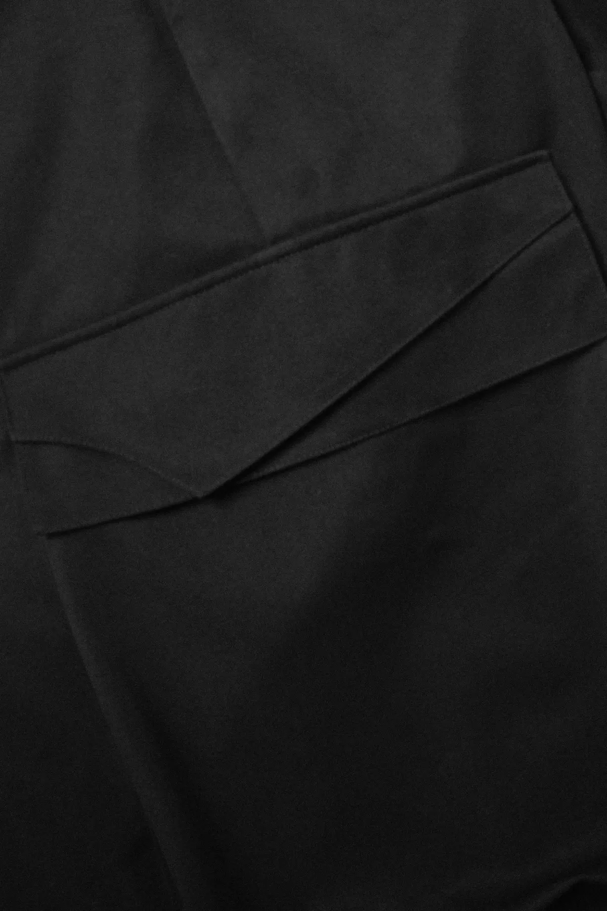 RELABEL丨Low-Rise Multi-Fold Asymmetrical Casual Suit Pants