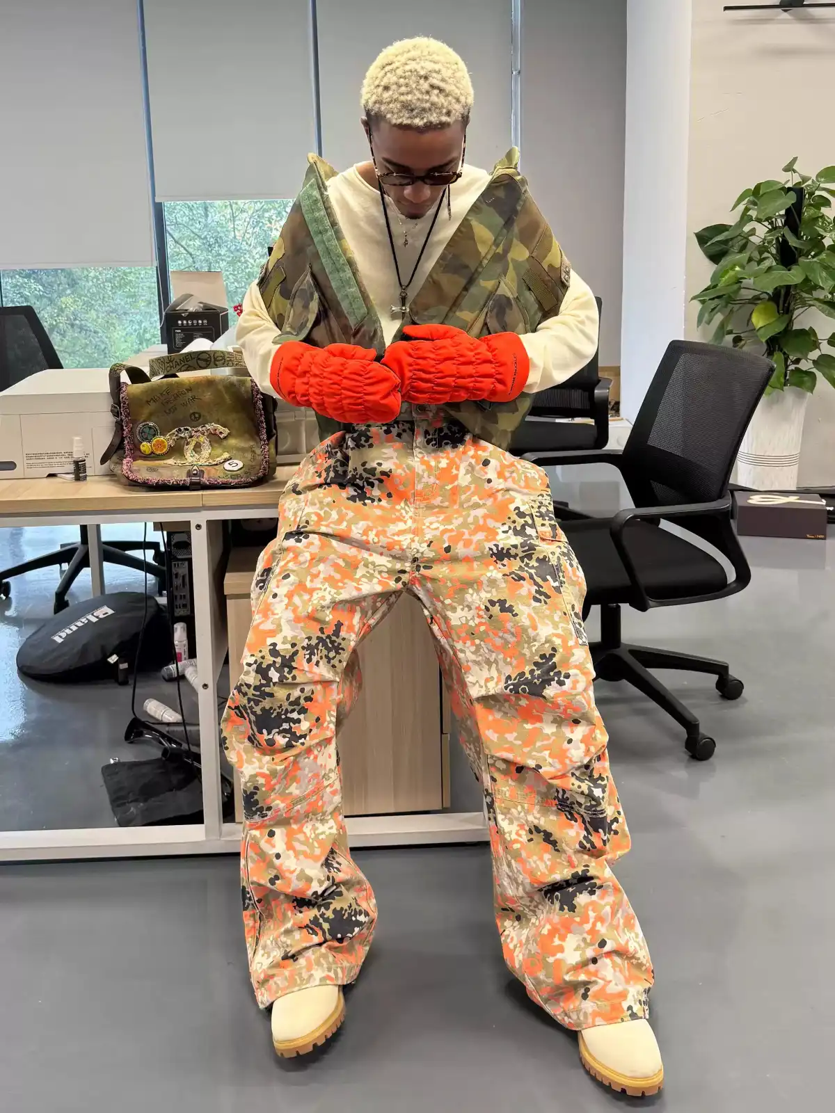 STEEP丨CColor Storm Cargo Pants