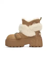 SMILEY丨Short Snow Boots-Camel