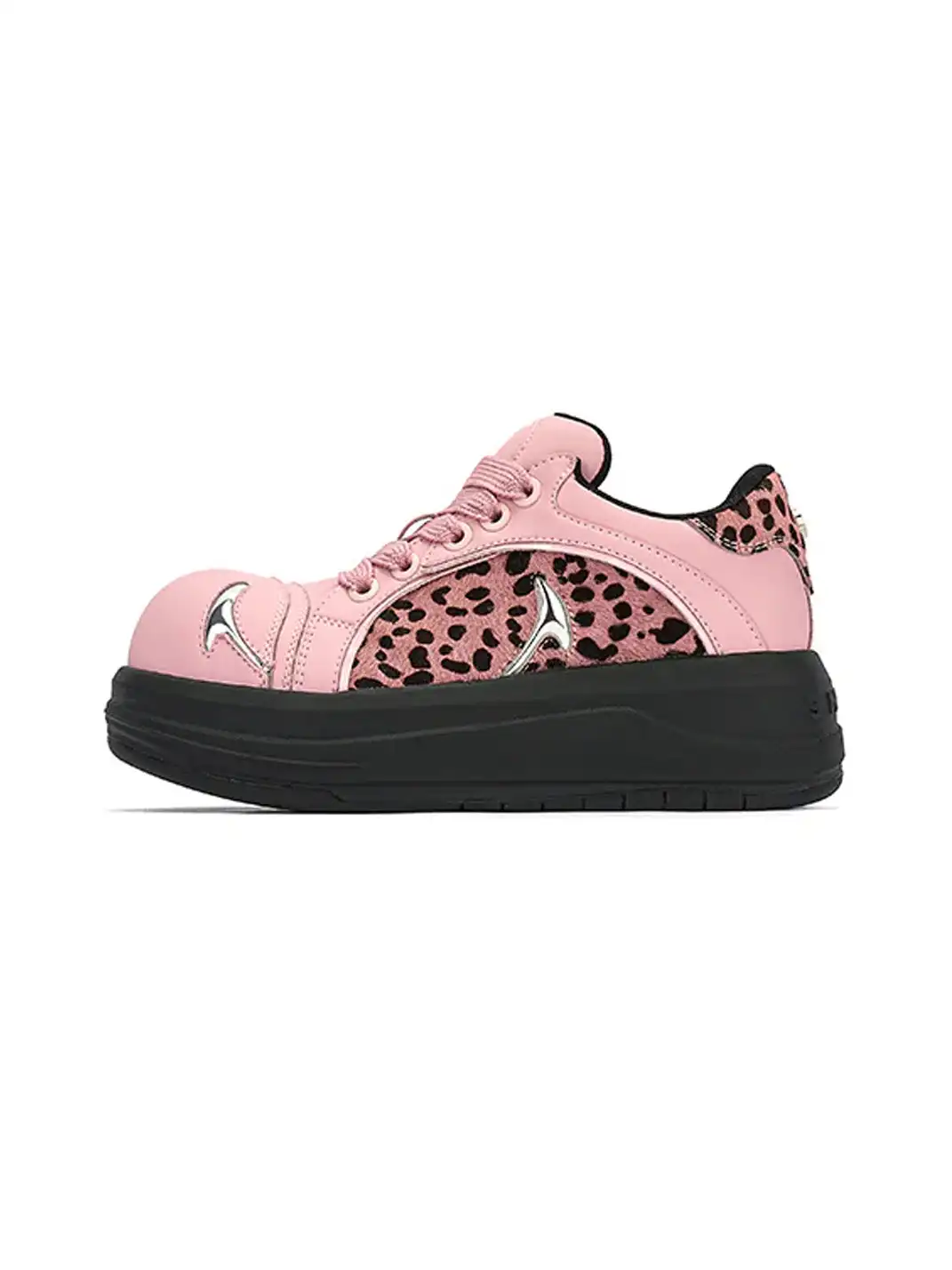 SMILEY丨Leopard Print Patchwork Series-Pink
