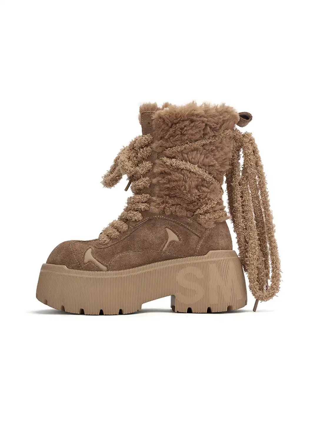 SMILEY丨Tall Snow Boots-Camel