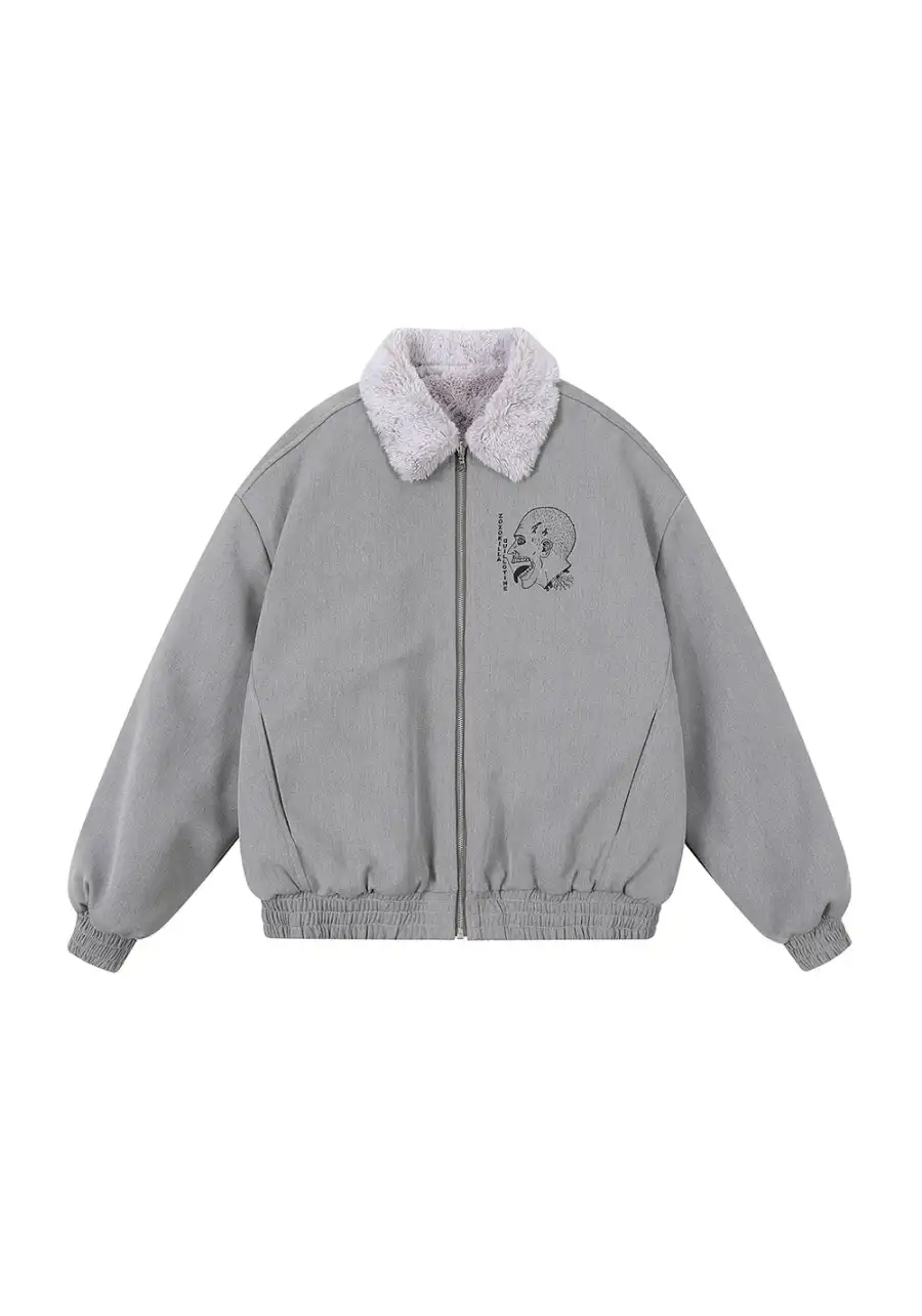 Reversible Plush Plane Jacket - 4