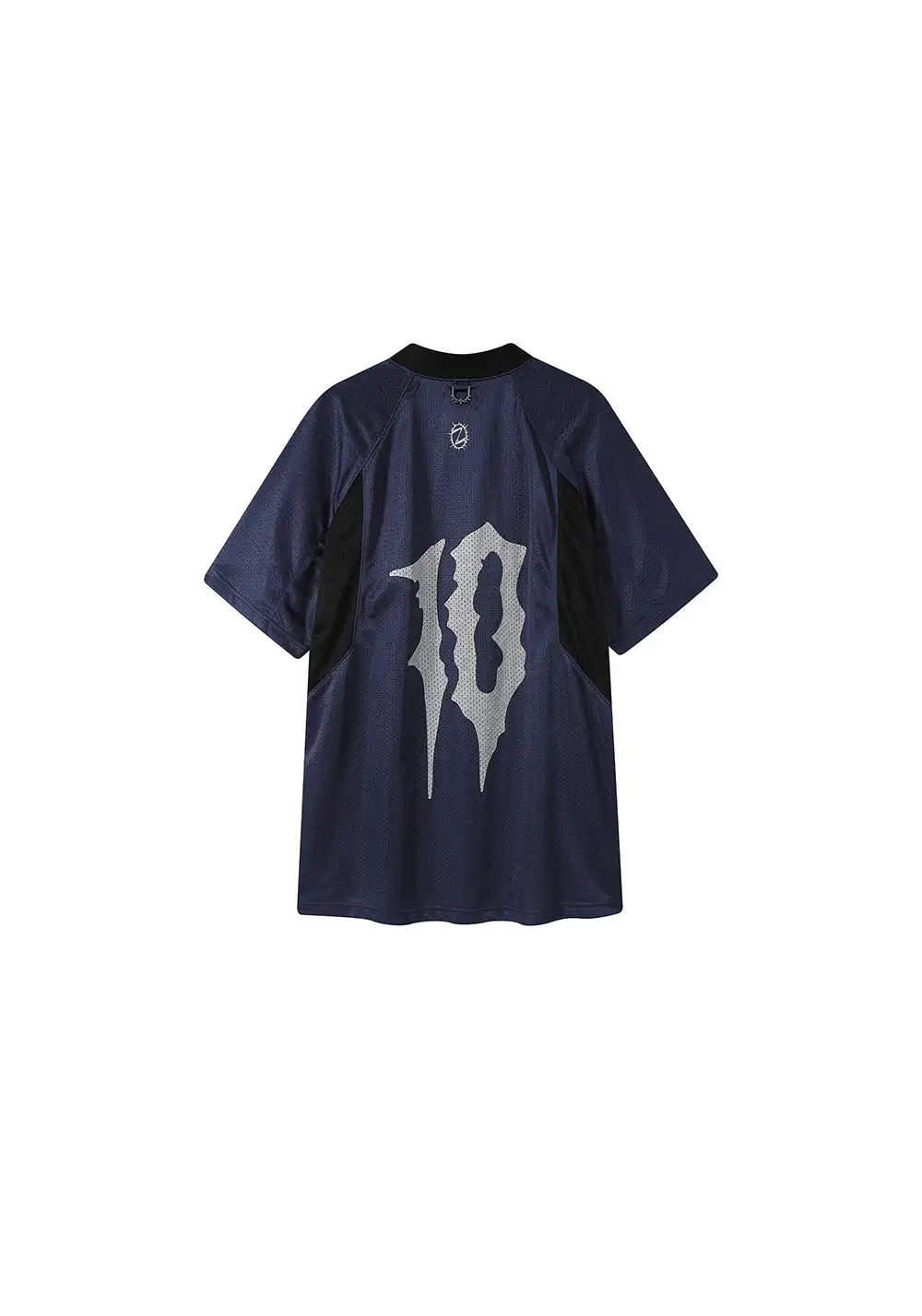 ZOZOKILLA Dark Blue Mesh Sports Jersey T - shirt