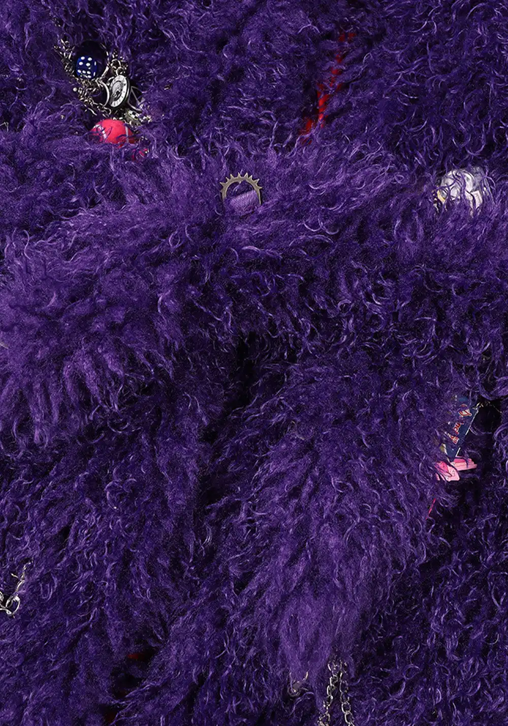 Handmade Pendant Fur Bathrobe Coat