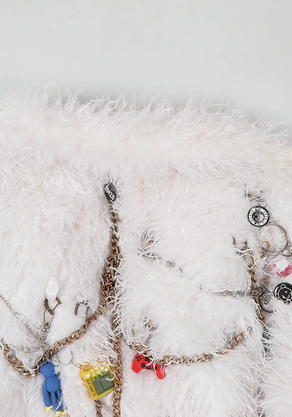Handmade Pendant Fur Bathrobe Coat