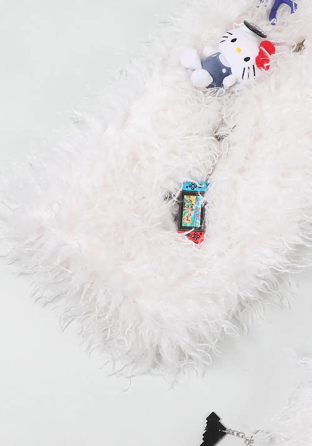 Handmade Pendant Fur Bathrobe Coat