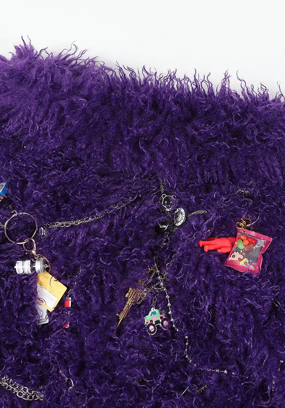 Handmade Pendant Fur Bathrobe Coat