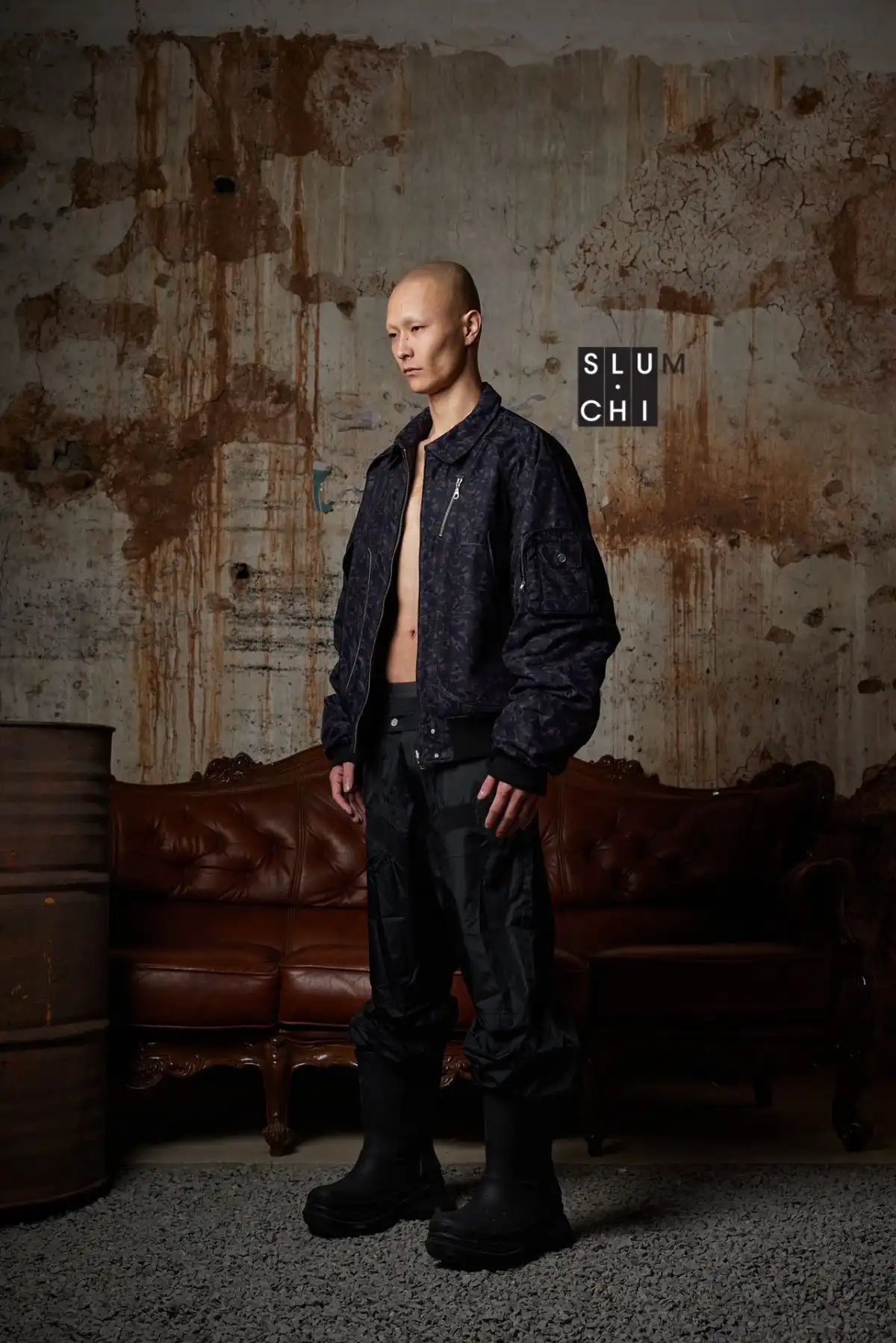 PANQ 2025 ｜THE ROSE BLOOMING AT THE MUZZLE｜DOUBLE-SIDED AMERICAN ARMY  BOMBER