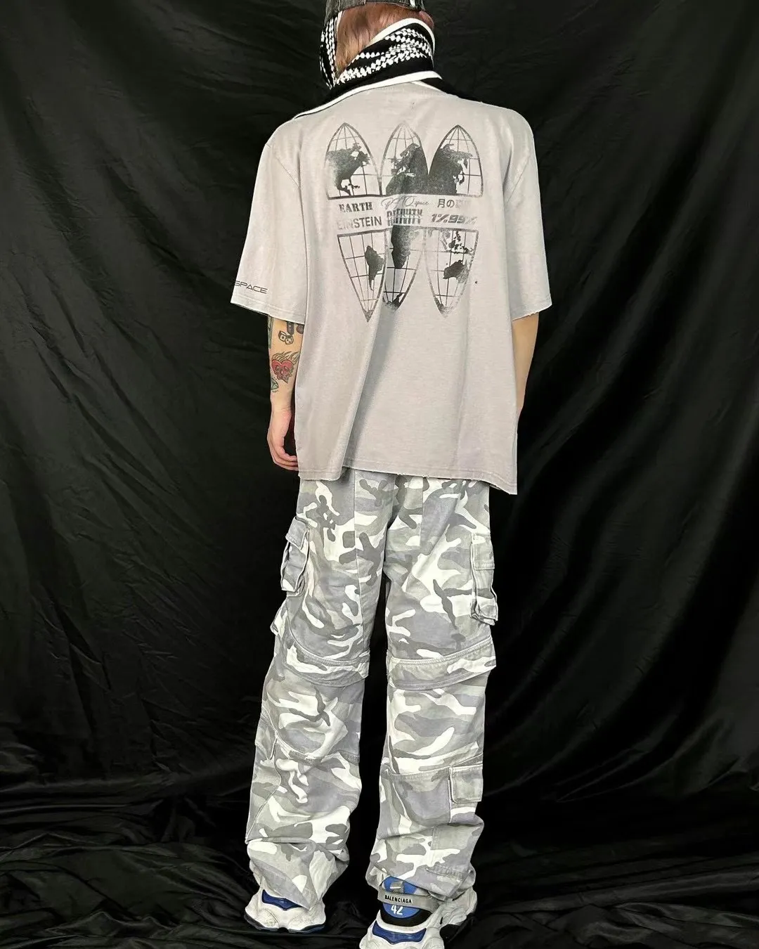 PANQ 2024SS |RELATIVITY| THE BACK OF THE MOON 丨T-SHIRT